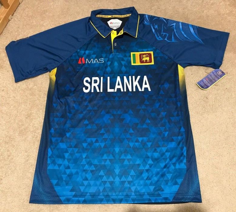 NEW Sri Lanka Lions Cricket Polo Shirt/Jersey Men's Size XXL MAS