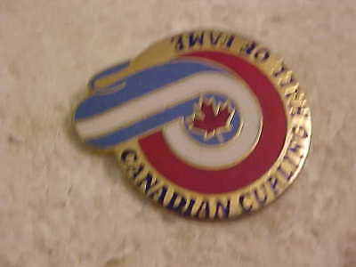 CANADIAN CURLING HALL OF FAME LAPEL PIN