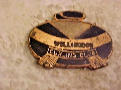 WILLINGDON ALBERTA CURLING CLUB LAPEL PIN