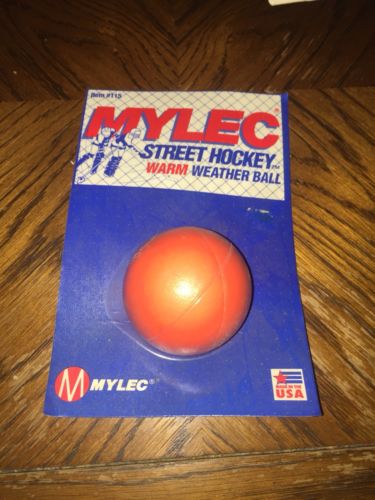 Mylec Warm Weather Street Hockey Ball Puck Vintage NOS Rare