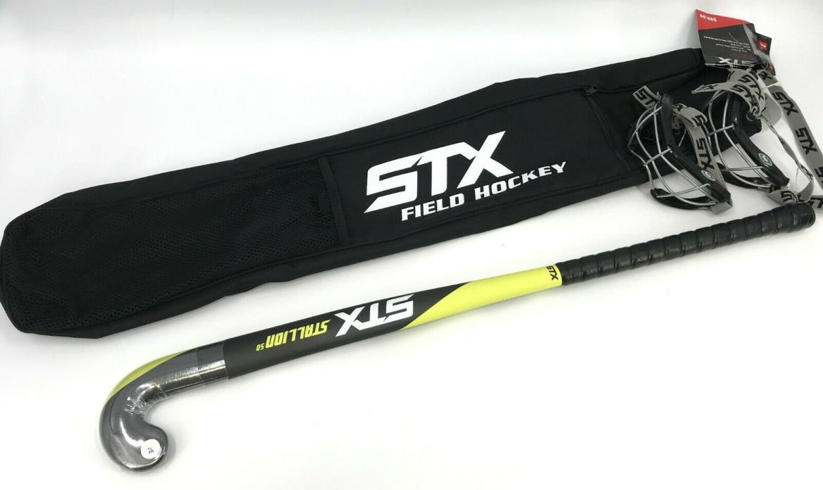 STX Stallion 50 Junior Jr Field Hockey Starter Package - Black (NEW) #Z75