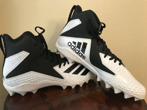 Adidas football cleats size 11 High Men Black And White Pre Owned.