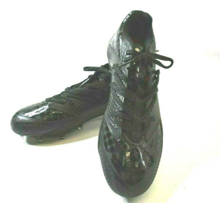 Adidas Q16056 Men's Size 9.5 Frex X Carbon Low Football Cleats - Black