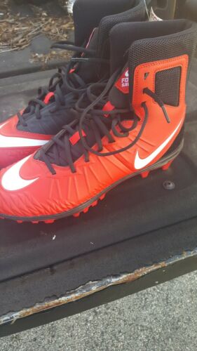 NEW~Nike Zoom Force Savage Varsity TD High Football Cleats,880140-610, SIZE 10