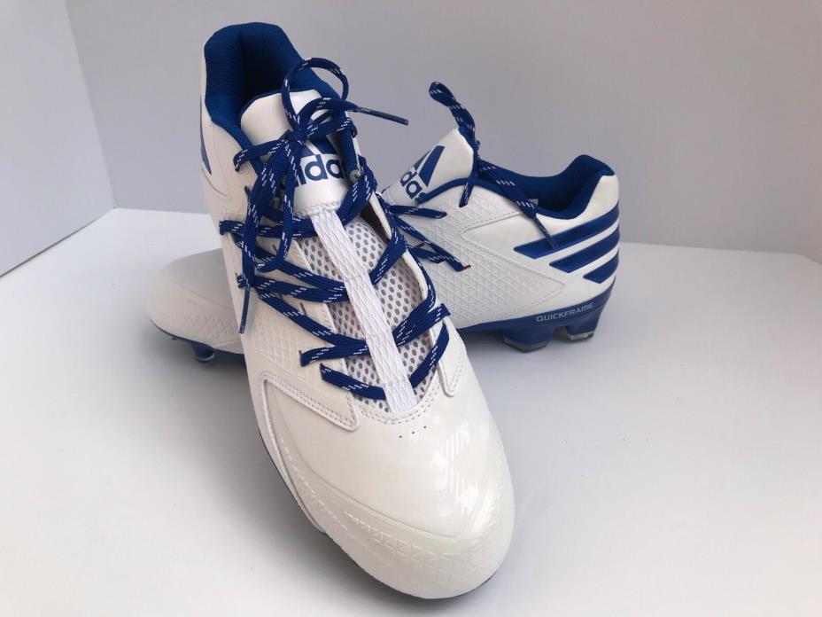 Adidas Freak X Carbon Low NEW Men's Size 13 Football Cleats - White Royal Blue