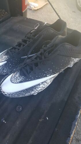 NEW* Nike Vapor Speed 2 TD Football Cleats Men's Size 15 Black/White 833380-010