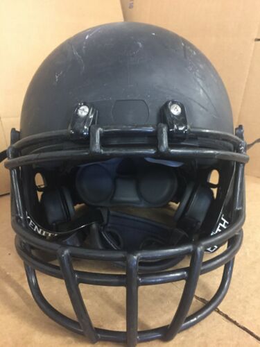USED XENITH X2 YOUTH FOOTBALL HELMET - LARGE - FLAT BLACK
