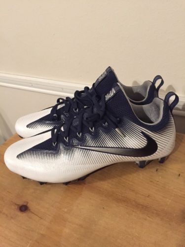 Nike Vapor Untouchable Pro Football Cleats Size 14 Navy White NEW 833385-401