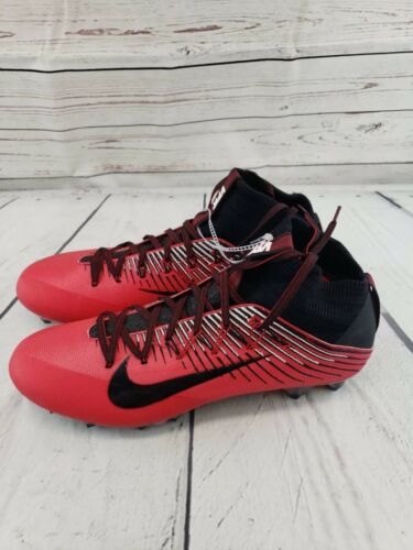 Nike Vapor Untouchable 2 Football Cleats Red Black Size 15 835646-602