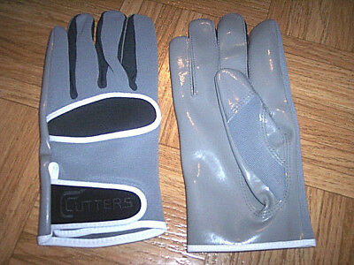 Cutters Football Gloves NFHS NCAA Original Receiver Gloves C-Tack Grip 3X Gloves