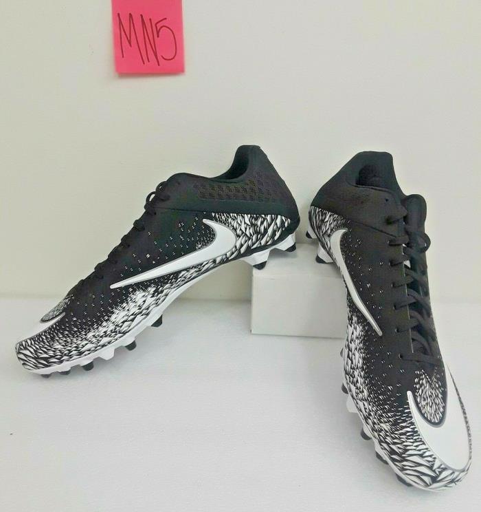 NEW Nike Vapor Speed 2 TD Football Cleats Men's Size 16 Black/White 833380-010