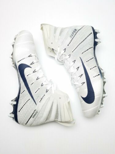 Nike Vapor Untouchable 3 Elite Football Cleats Grey/Navy AH7409-142 Size 10.5