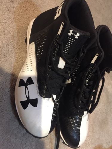 under armour Mens Football Hightop Cleats Size 8