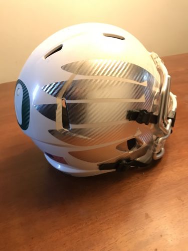Oregon Ducks fullsize Riddell Speed helmet CUSTOM wings “White Storm Trooper”