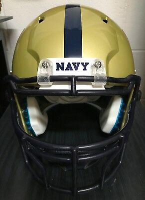 U.S. Navy Midshipmen Schutt ION 4D football helmet
