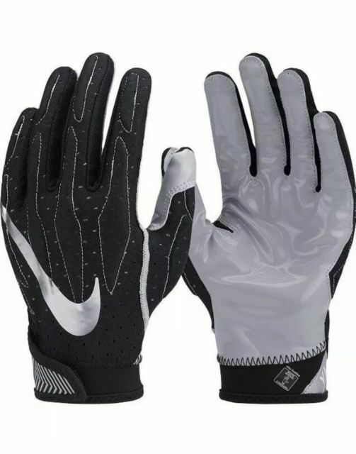 Nike Superbad 4.0 Receiver Gloves Size Youth Medium GF0500 Black #53G