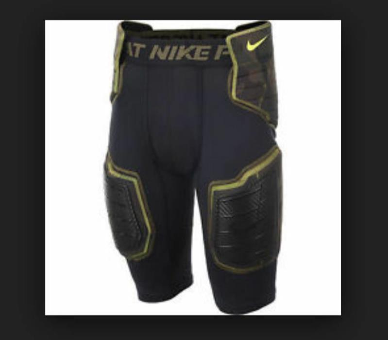 $75 NIKE PRO COMBAT HYPERSTRONG PADDED FOOTBALL GIRDLE PANTS BOYS YOUTH LARGE L