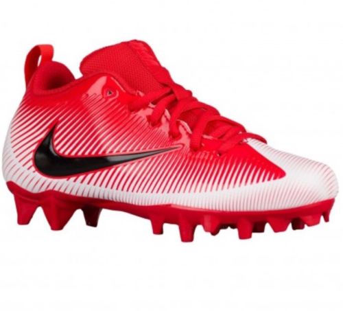 Nike Vapor Strike 5 Low TD Men's Size 14 Football Cleats Red / White Brand New