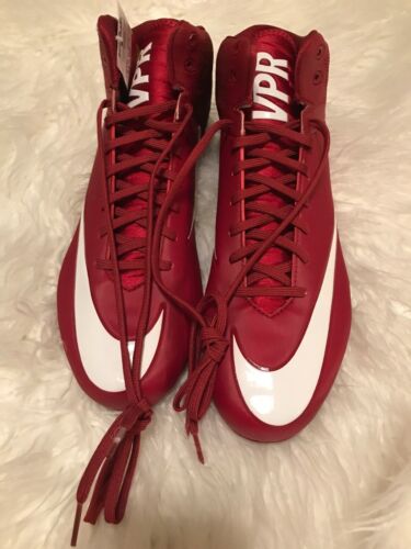 NWT Mens Nike Maroon Red Vapor (VPR) Football Cleats  Size 14 Model 847089-613
