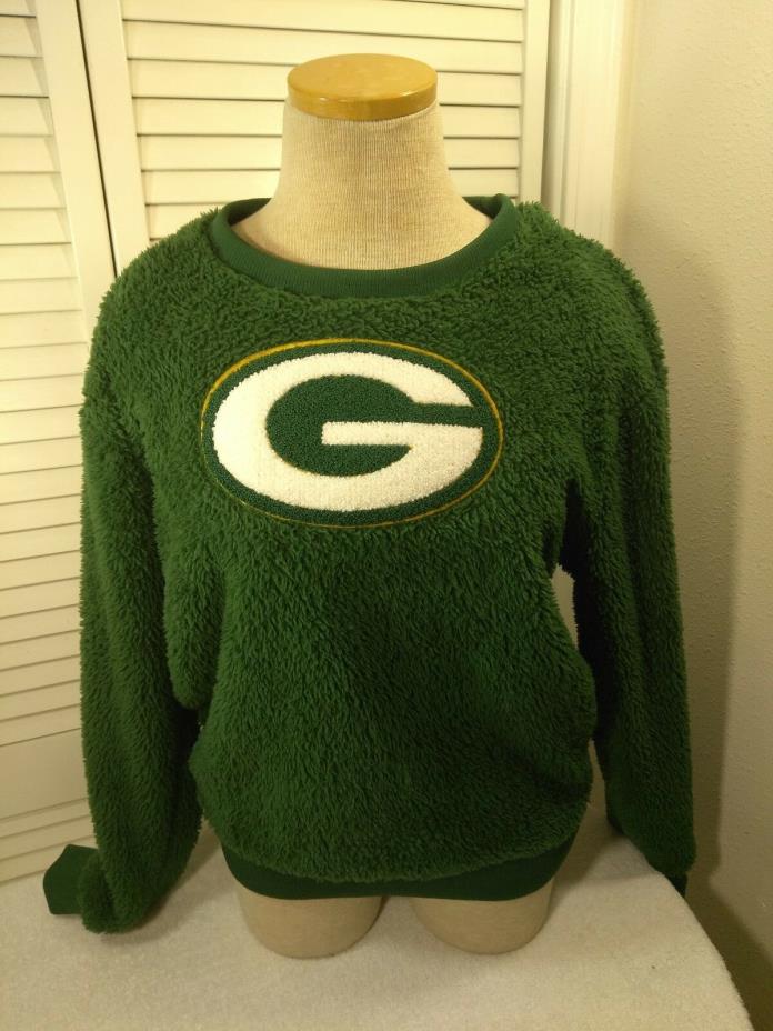 Green Bay Packers, NFL Team Apparel, Medium, Long Sleeve, Pull-Over, Sweatshirt