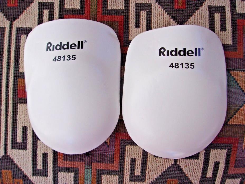 1 PAIR Riddell ADULT FOOTBALL KNEE PADS LARGE 7.25