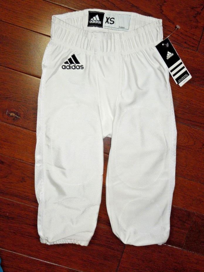 Adidas men's white Team Football Pants size XS