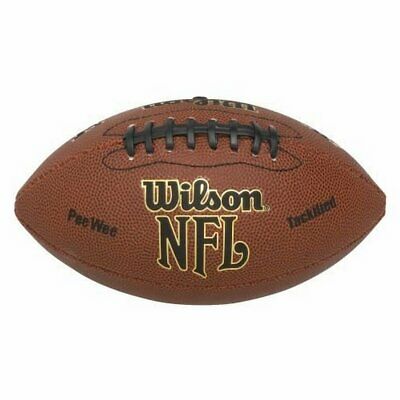 Wilson Unisex All Pro Composite NFL Pee Wee Football, Brown, PeeWee Football