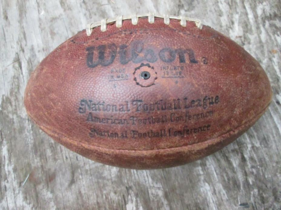 Vintage Rare Official Wilson NFL Game Football, Pete Rozelle Commissioner 70s