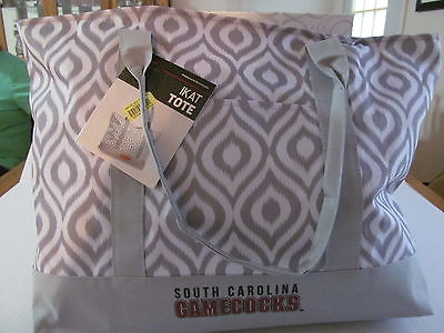 University of South Carolina Gamecocks Ikat Design Tote Bag