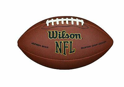 Wilson NFL Supergrip Composite Leather Junior  Football NFL Branded