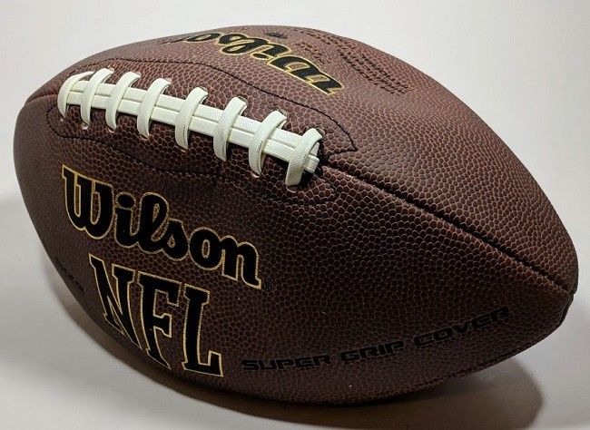 Super Grip Football Wilson NFL Brand Official Size Performance Composite Leather
