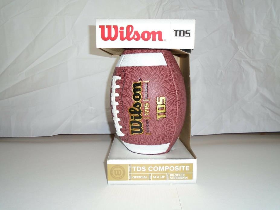 NEW WILSON TDS COMPOSITE 1715 OFFICIAL NFHS FOOTBALL