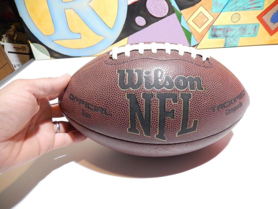 Wilson WTF1821 NFL TACKIFIED Composite Official Size Football USE 1 TIME