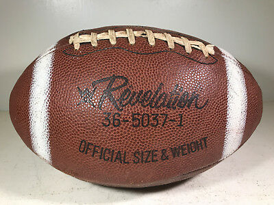 60's Vintage WA Revelation Leather Football 36-5037-1