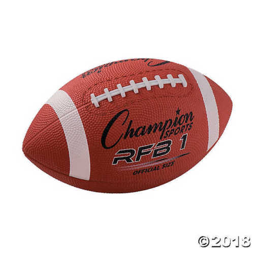 Official Size Rubber Football