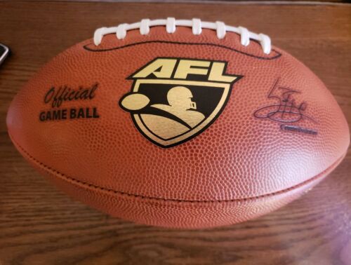 Leather Spalding Arena Football AFL Game Ball