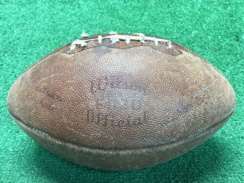 Antique Vintage Wilson Official F1130 Leather  Football NFL Cowhide Cool