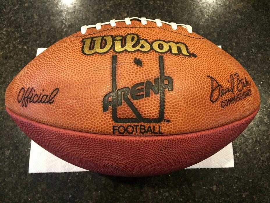 Wilson Authentic Arena AFL Official Leather Football NFL