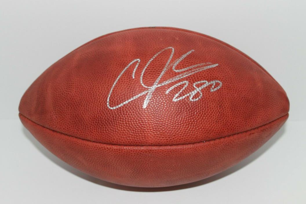 Wilson “The Duke” Official NFL Leather Football Autographed Carlos Hyde