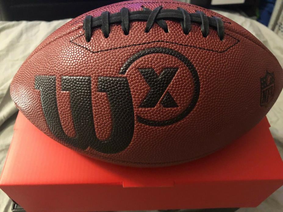 Wilson X Connected Bluetooth Smart Football NFL Official Size Brand New Sealed