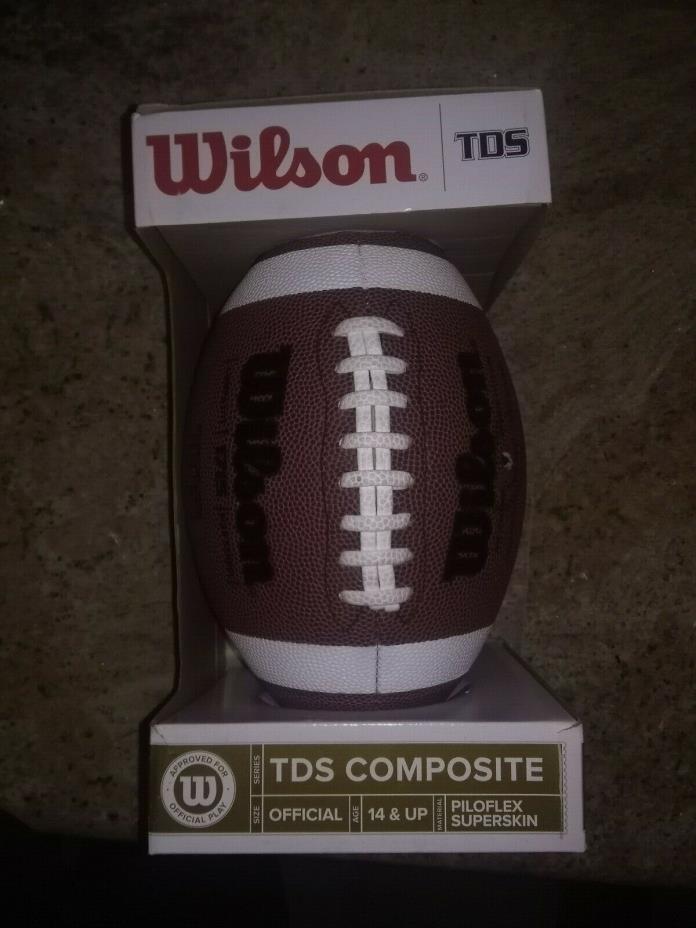 Wilson TDS Composite High School Game Ball Football