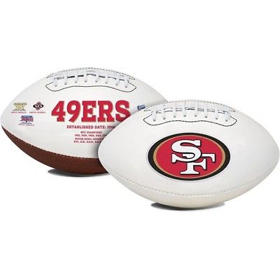 (San Francisco 49ers) - Rawlings Signature Series Full-Size Football, San