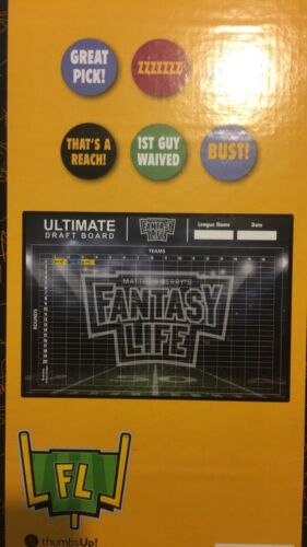 Sale! Matthew Berry’s Ultimate Fantasy Football Draft Board W/stickers NEW