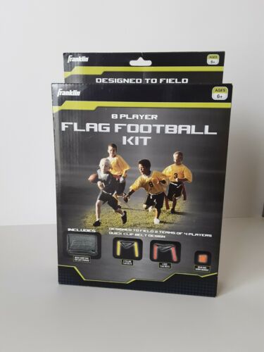 Franklin Sports 8-Player Flag Football Kit **NEW / SEALED**