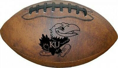 (Kansas Jayhawks) - Kansas Jayhawks Football - Vintage Throwback - 23cm