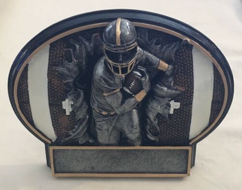 NEW 3D Resin Football Team Sports Trophy With Stand