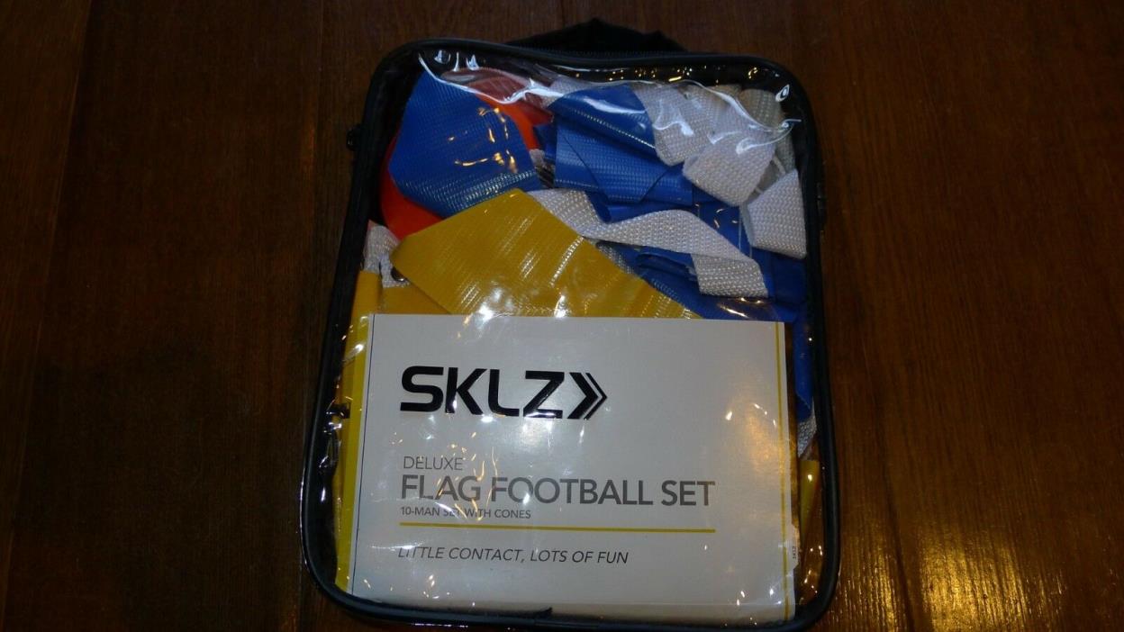 Sklz Deluxe Flag Football Set New Deluxe 10-man set