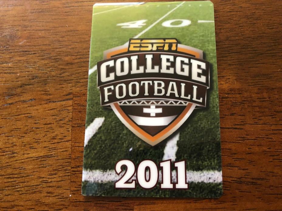 ESPN - College Football - 2011 - LAMINATE