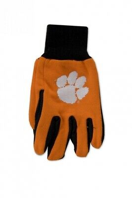 Clemson Two-Tone Gloves. McArthur. Shipping is Free