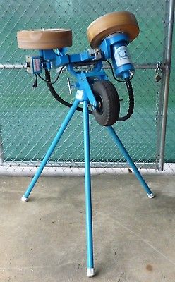 Used Jugs Football Machine, Field General, Passing, Punting, Throwing, Works.